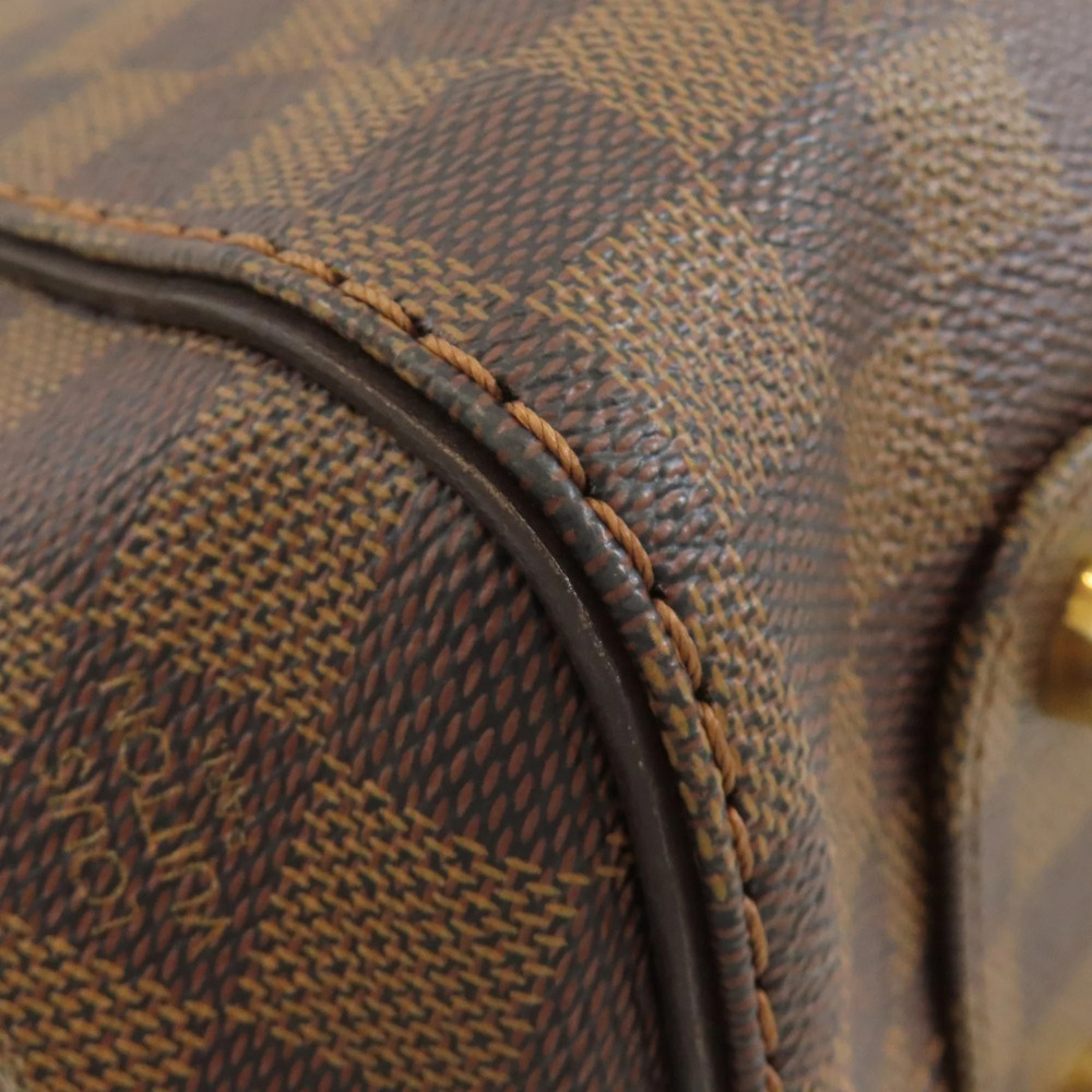 LOUIS VUITTON Authentic Brown Damier Canvas Tote Bag - Picture 16 of 16